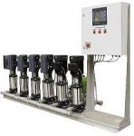 установка Grundfos Hydro MPC-E с шестью насосами