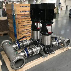 Обновление насосных установок Grundfos