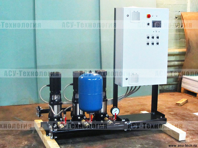 Насосные установки повышения давления с несколькими ПЧ — Hydro AT-EF ...