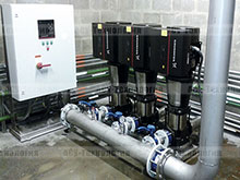 Установка повышения давления Grundfos MPC-E 3