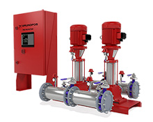 Установка пожаротушения Grundfos Hydro MX